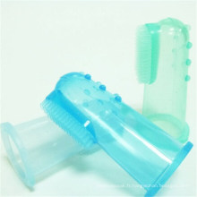 Outil de nettoyage sûr et non toxique Brosse à dents en silicone pour bébé